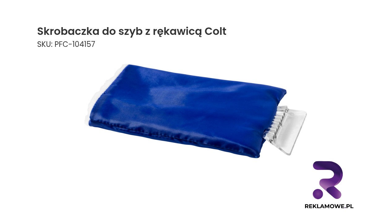 Skrobaczka do szyb z rękawicą Colt Skrobaczka do szyb z rękawicą Colt – praktyczna skrobaczka do usuwania lodu i szronu z szyb samochodowych