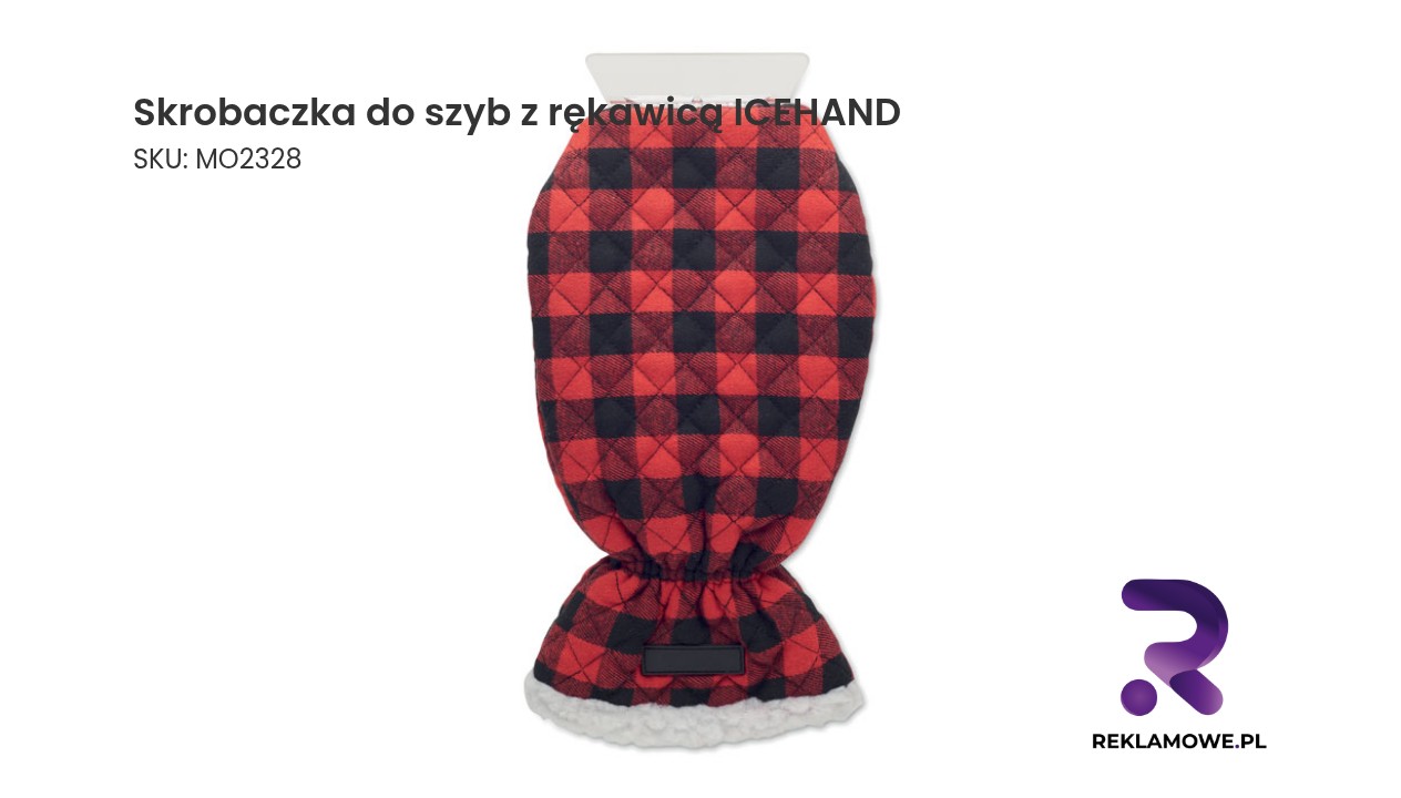 Skrobaczka do szyb z rękawicą ICEHAND – praktyczna skrobaczka samochodowa do usuwania lodu i szronu