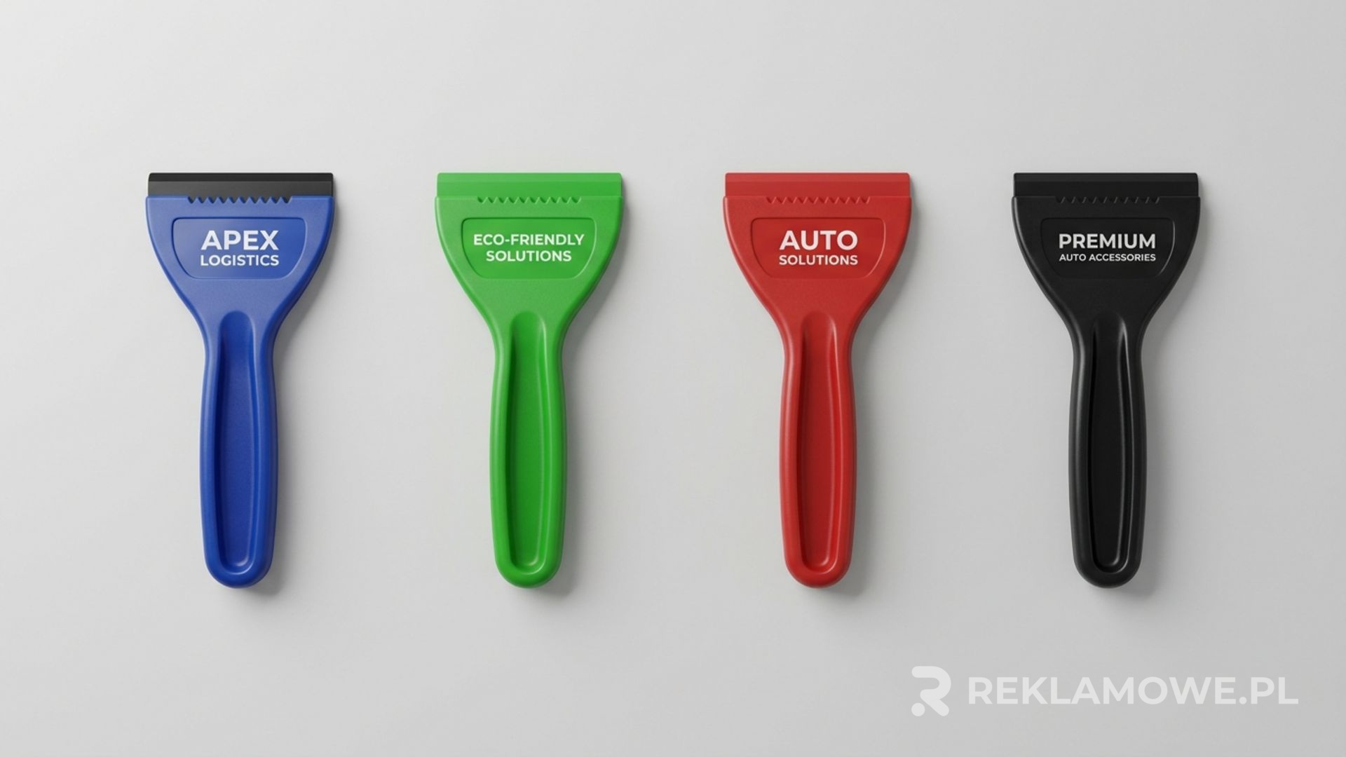 Skrobaczka reklamowa dla salonu samochodowego i dealera
