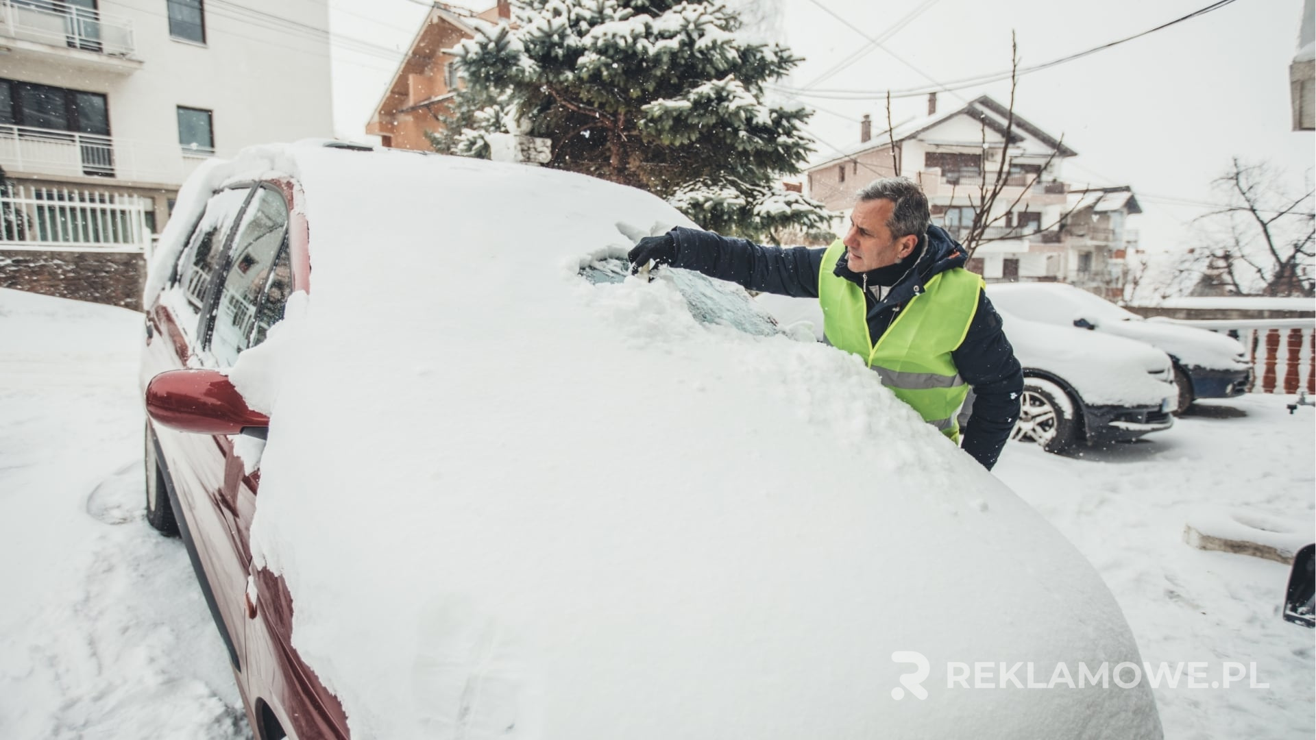 Skrobaczka reklamowa używana w kampanii marketingowej