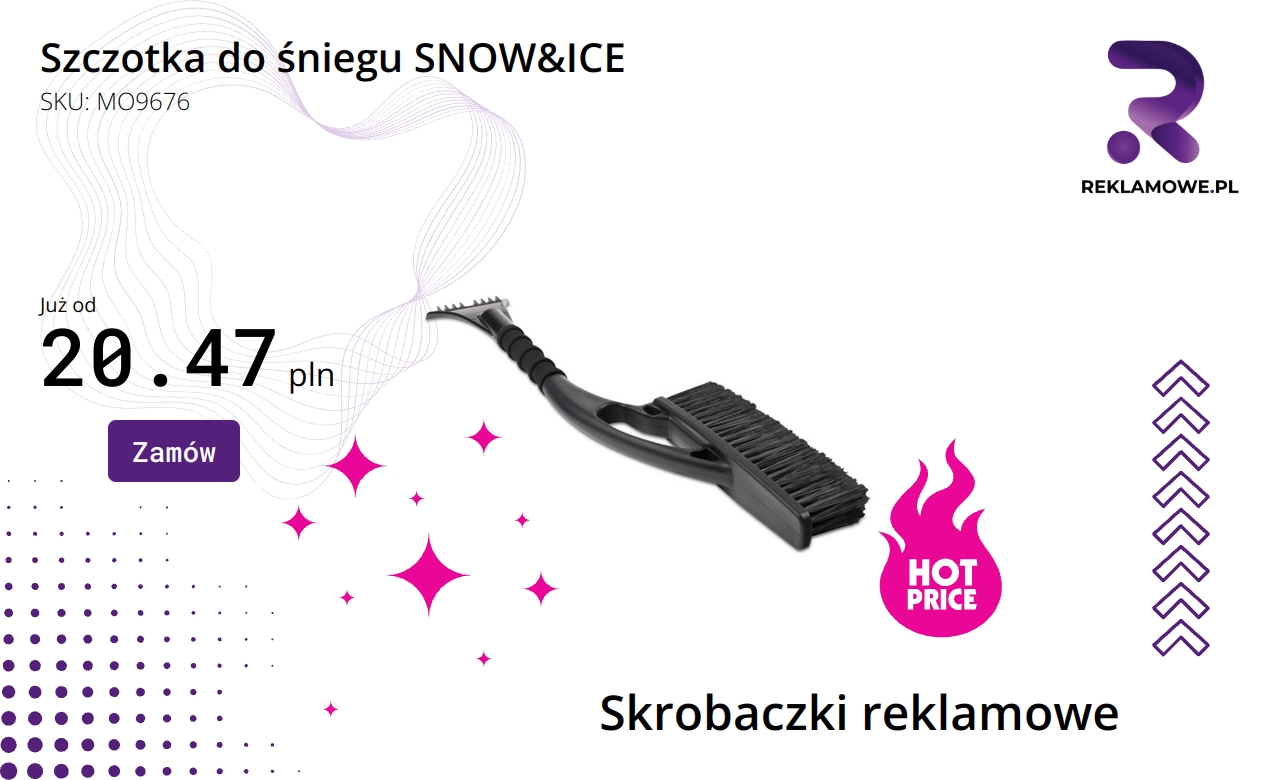 Szczotka do śniegu marki SNOW&ICE